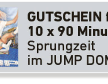 1 x 10er Block für 90 Minuten Sprungzeit